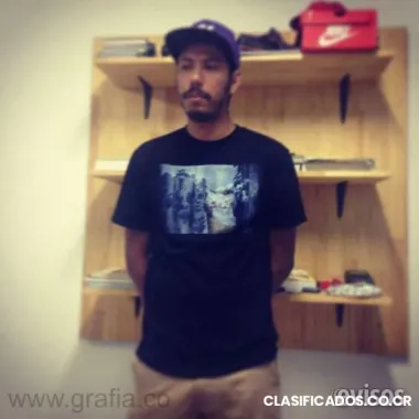 Camisetas de colores personalizadas