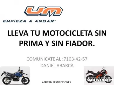 Financie su motocicleta y salga manejando