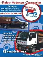 Servicio de carga • mudanzas • fletes
