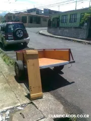 Vendo carreta esp.para transportar cuadra o moto