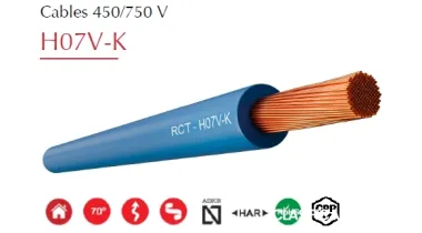 CABLE ELÉCTRICO H07V-K
