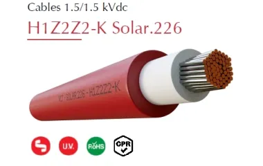 Cable Eléctrico H1Z2Z2-K SOLAR