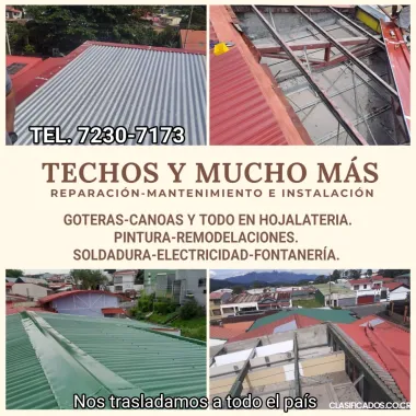 TECHOS Y MUCHO MÁS..