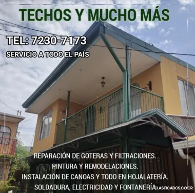TECHOS Y MUCHO MÁS.