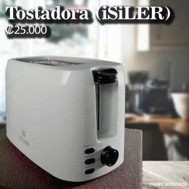  Tostadora de 2 rebanadas (iSiLER)