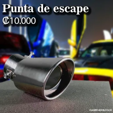 Punta de escape