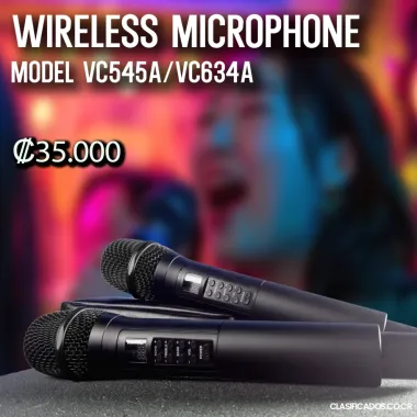 Microphone (Wireless Microphone Model VC545a/VC634a)