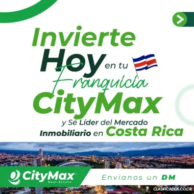 Invierte en una Franquicia Inmobiliaria en Costa Rica