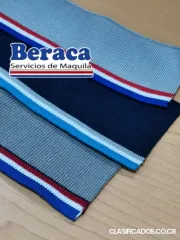 Cuellos y puños para camisa polo